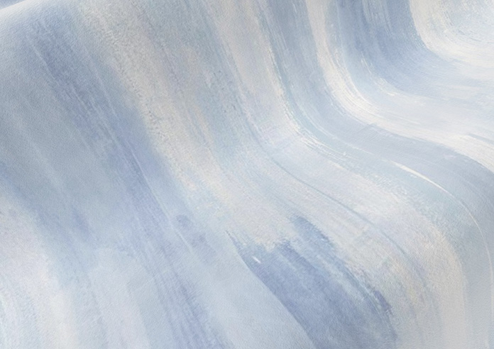 Waterfall, Azure - Twist&Fit Roman Blind - Image 4